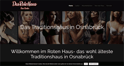 Desktop Screenshot of dasrotehaus.net